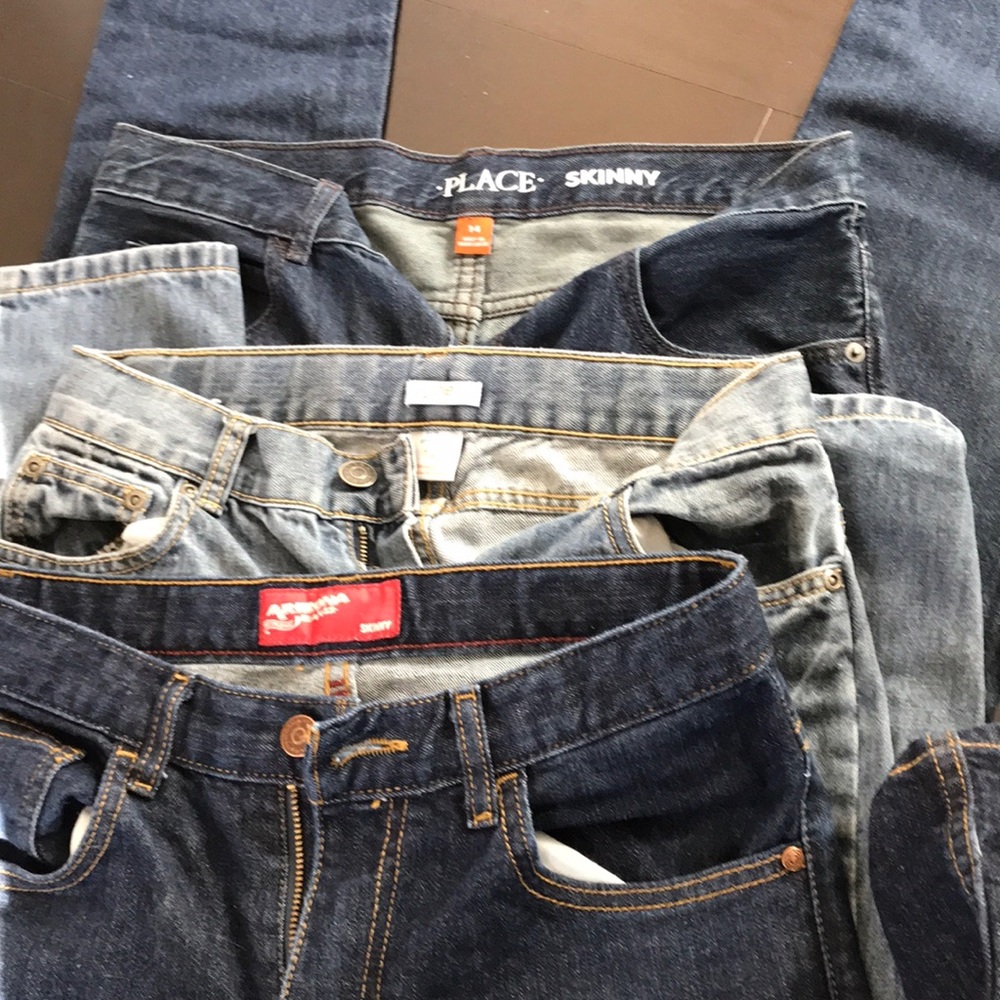 Package of 3 skinny jeans